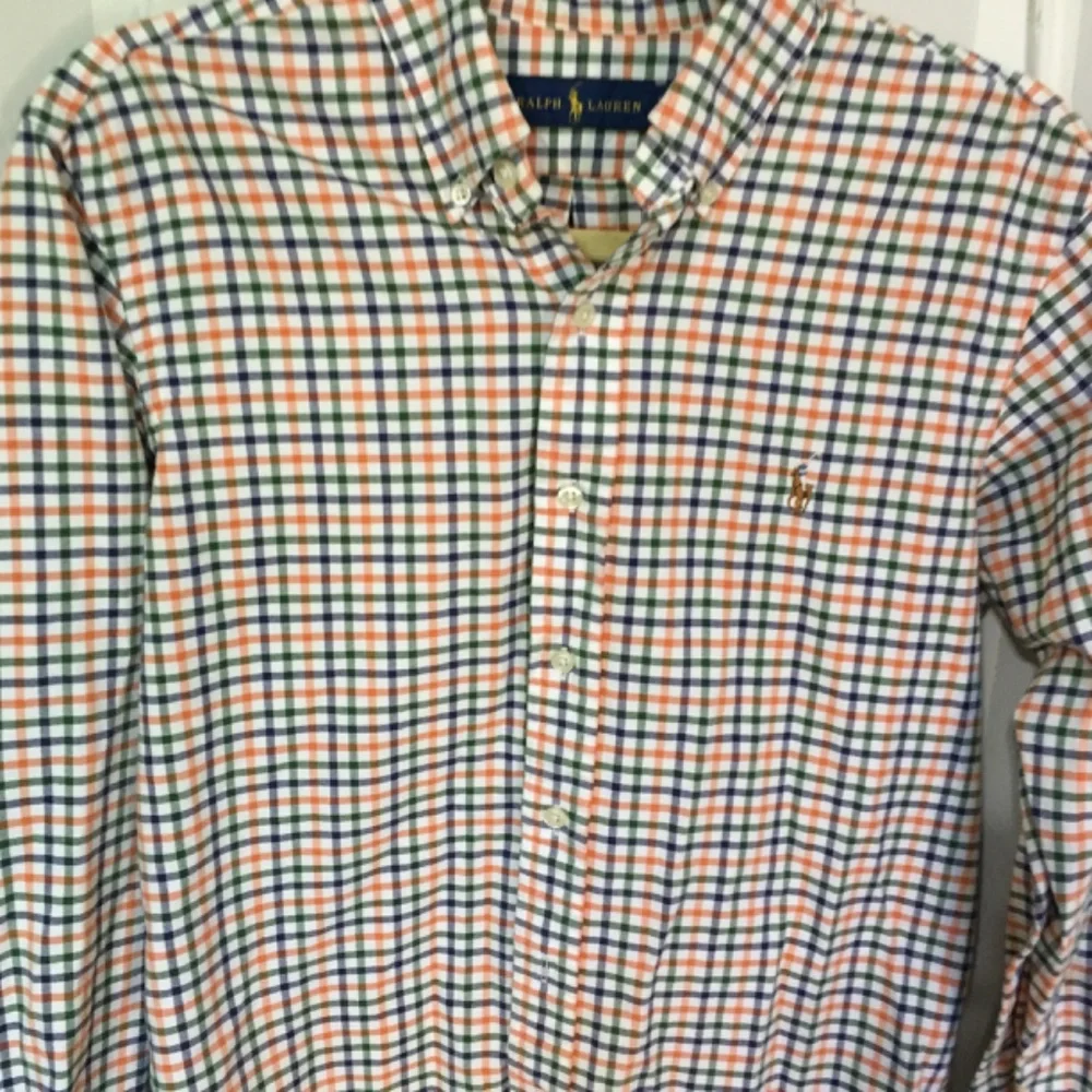 Men’s  Ralph Lauren Multicolor Plaid Casual Button Down Shirt - Picture 4 of 13